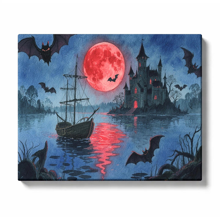 Paint by Numbers: Spooky Halloween Night Fantasy