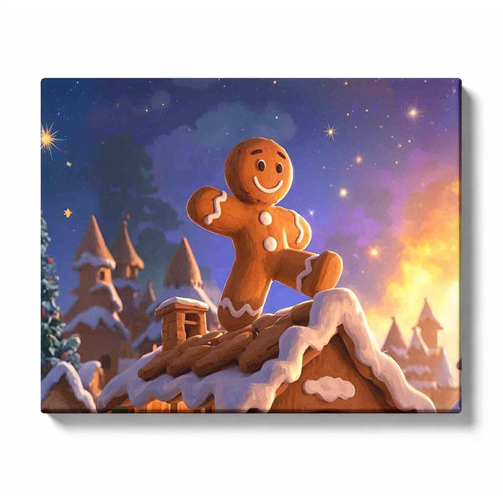 Paint by Numbers：Gingerbread Man's Big Adventure