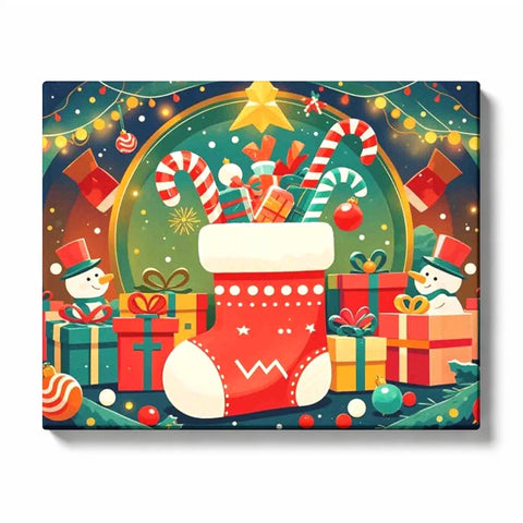 Paint by Numbers：Christmas Gift