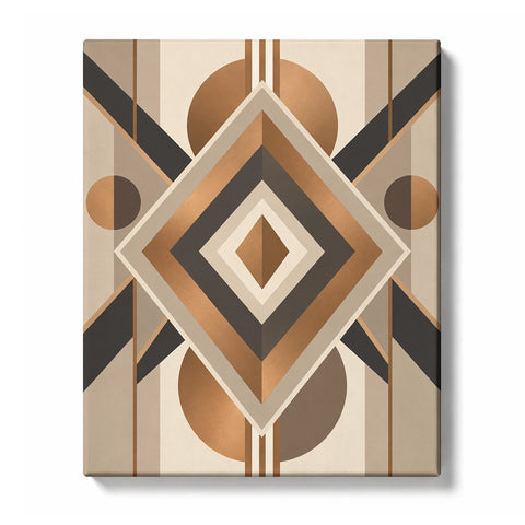 Nested Bronze Diamond Frames