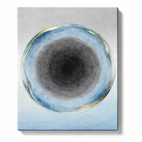 Celestial Ink Halo with Gilded Rings Paint by Numbers Kit for Adults
