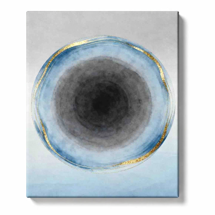 Celestial Ink Halo with Gilded Rings Paint by Numbers Kit for Adults