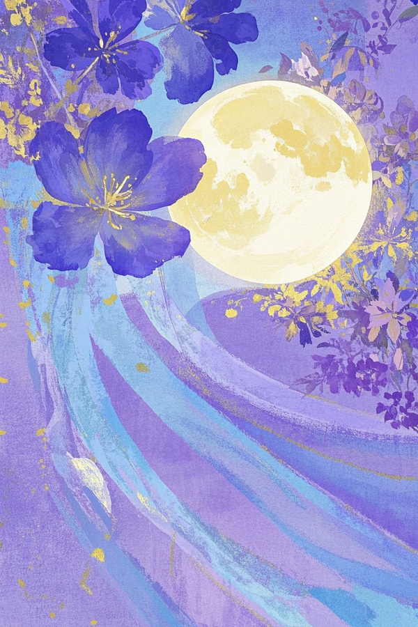 Paint by Numbers：A Slow Letter from Flowers and Moon