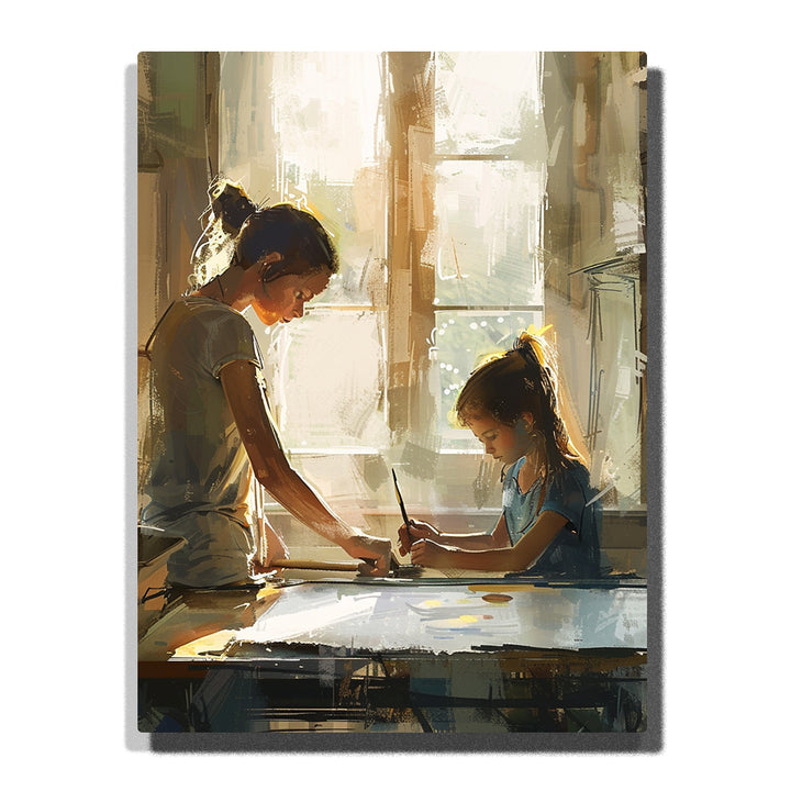 Art Time with Mom – Mother’s Day Paint by Numbers Kit