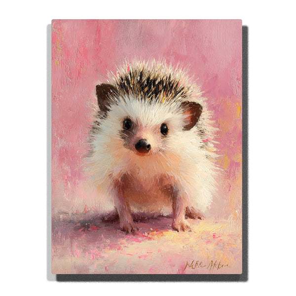 Baby Hedgehog Paint by Numbers | Cute Hedgehog DIY Painting Kit | PaintEasy