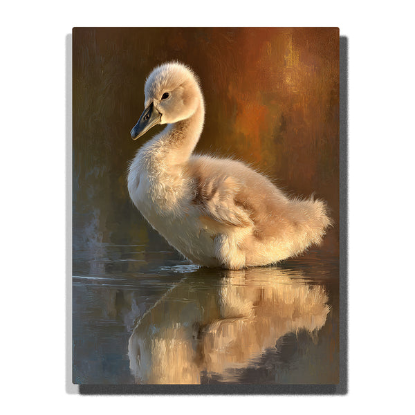 Baby Swan Paint by Numbers | Cute Cygnets DIY Painting Kit | PaintEasy
