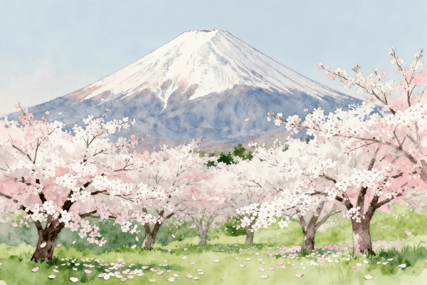 Paint by Numbers：Below Mount Fuji