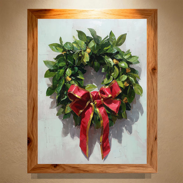 Big wreath Paint by Numbers  | PaintEasy