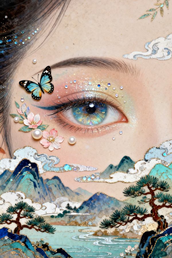 Paint by Numbers：Butterflies Know Her Vision