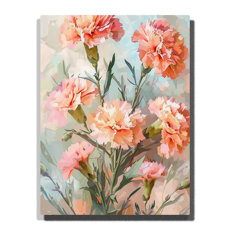 Carnation Bouquet for Mother – Mother’s Day Paint by Numbers Kit