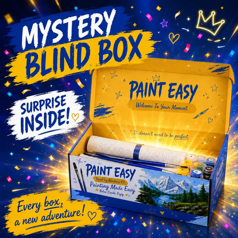 Surprise Artwork Mystery Paint by Numbers Kit