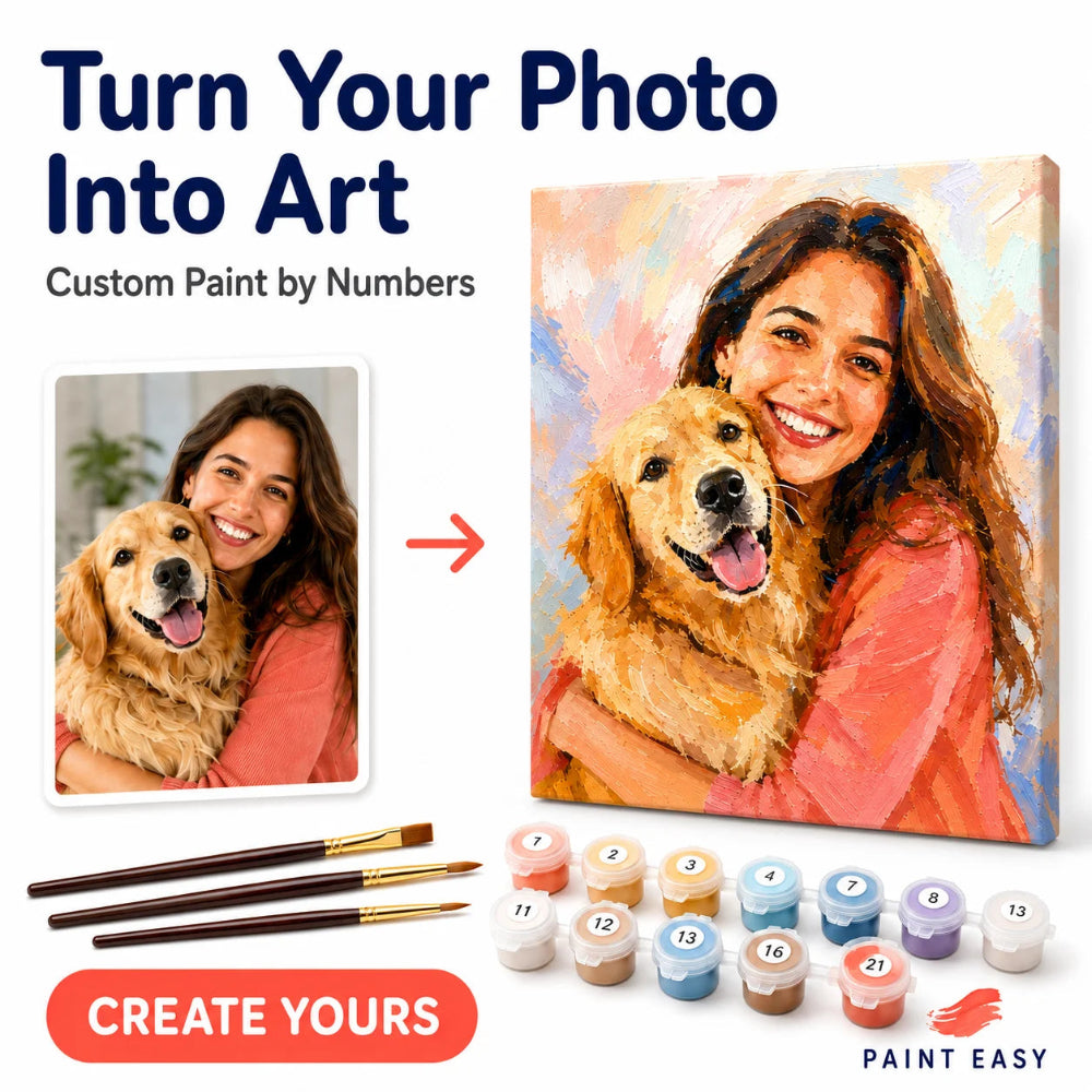 Custom Painting Kit from Your Photo