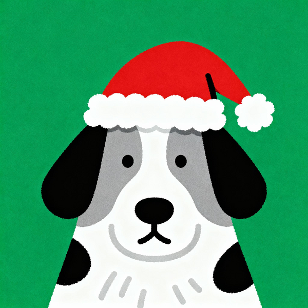 Paint by Numbers: Christmas Dalmatian