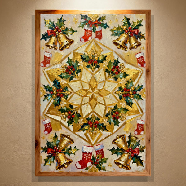 Paint by Numbers：Christmas Kaleidoscope