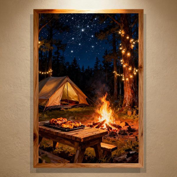 Paint by Numbers：Christmas Night Sky