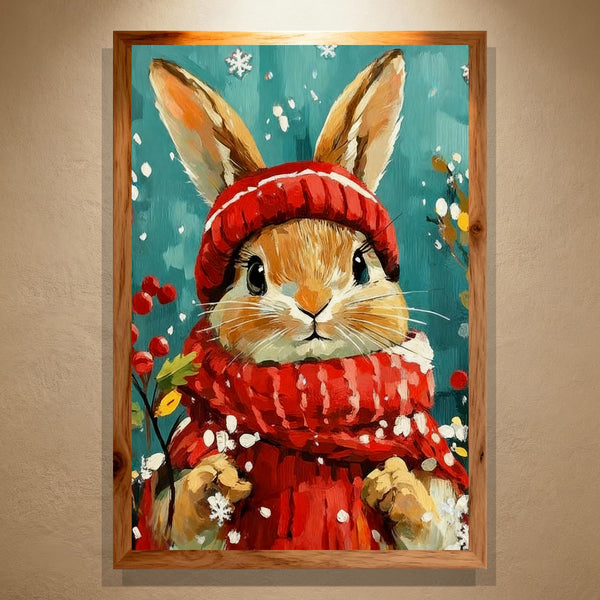 Paint by Numbers：Christmas Rabbit