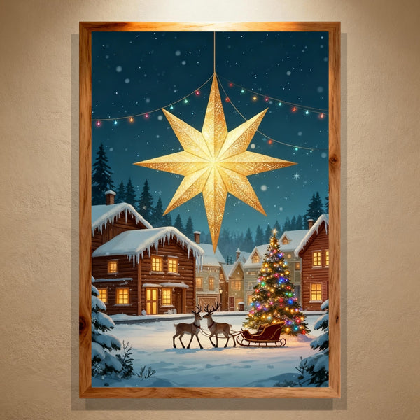 Paint by Numbers：Christmas Star