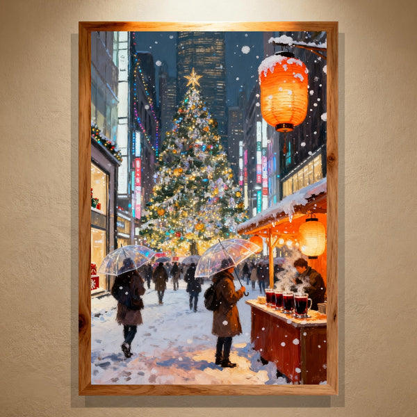 Paint by Numbers：Christmas Town