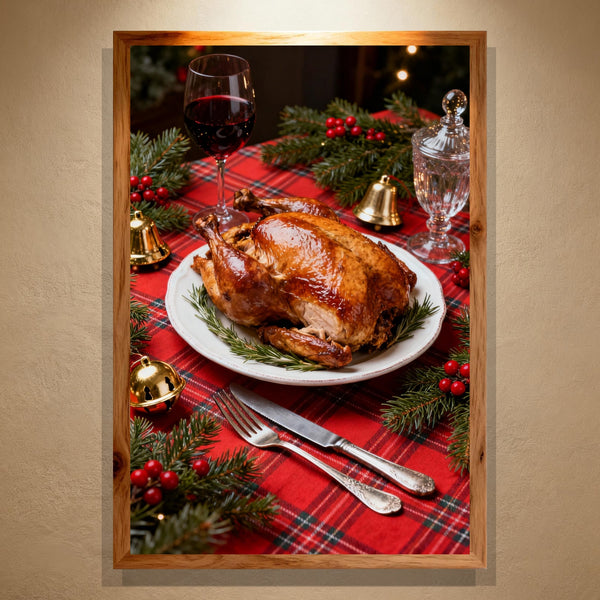 Paint by Numbers：Christmas Turkey Grand Scene