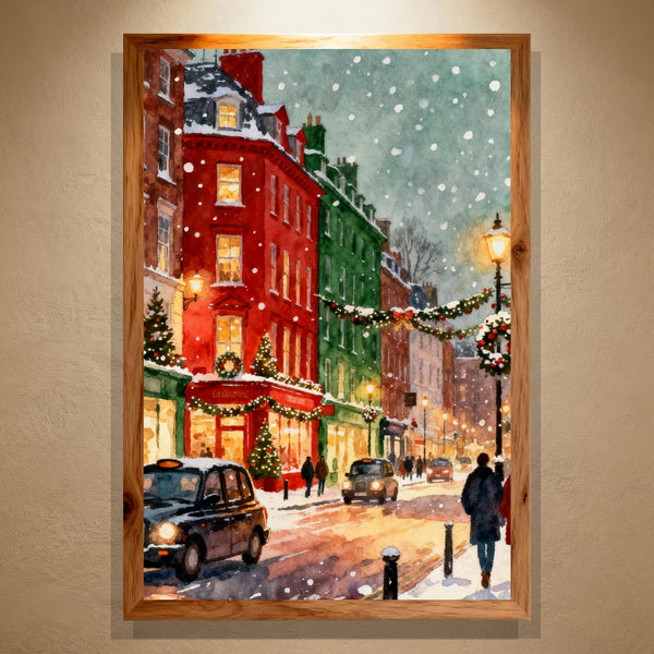 Paint by Numbers：Christmas atmosphere