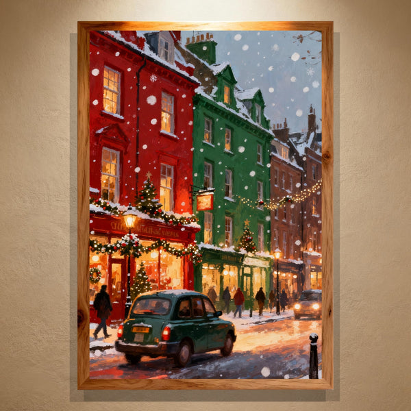 Paint by Numbers：Christmas street