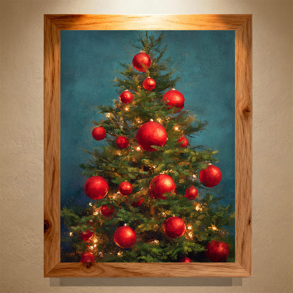 Christmas tree Paint by Numbers  | PaintEasy