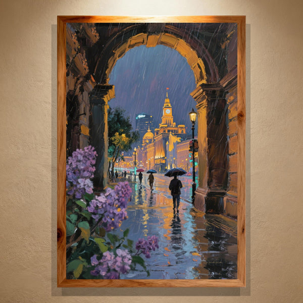 City of Rainlight – Paint by Numbers Kit