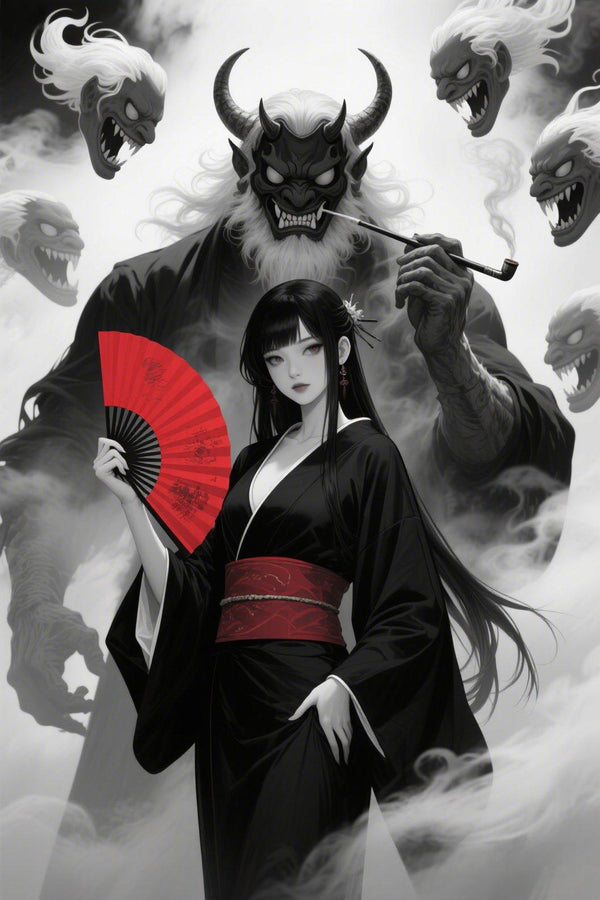 Diamond Painting - Dance with the Oni