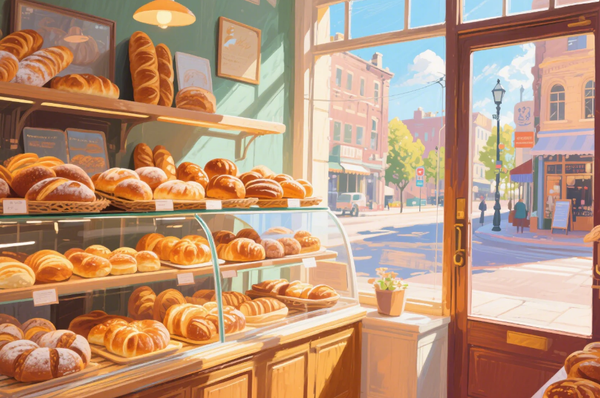 Diamond Painting：Golden Crusts and Sweet Scents