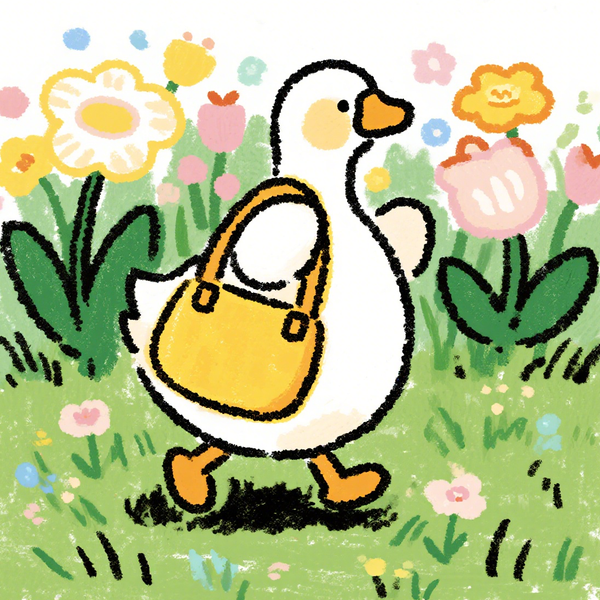 Paint by Numbers: Duckky Goes Shopping