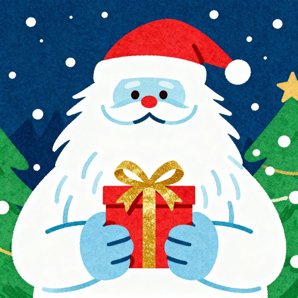 Paint by Numbers: Gift Magic of Christmas Snow Fluff