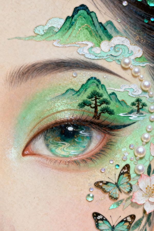 Paint by Numbers：Glimmering Realms Beneath the Lashes