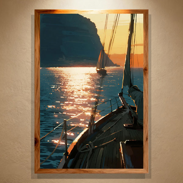 Golden Horizon – Paint by Numbers Kit