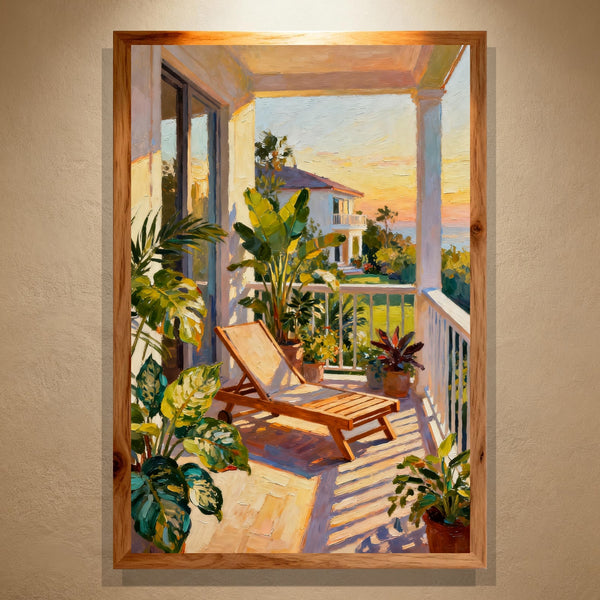 Golden Veranda – Paint by Numbers Kit