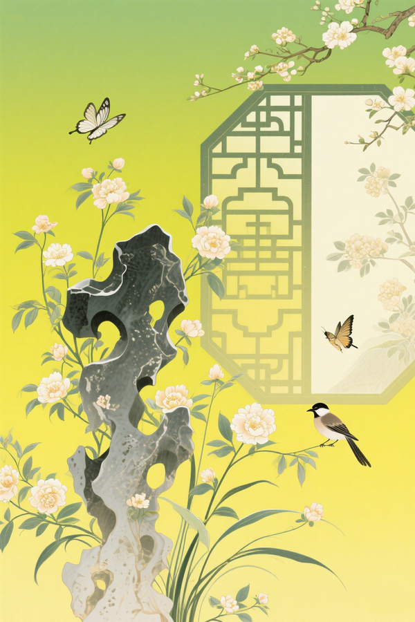 Paint by Numbers：Inkstone in Bloom