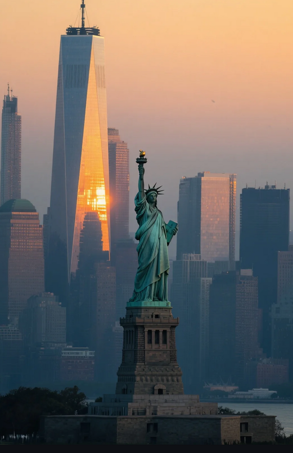 Paint by Numbers - Liberty's Golden Hour