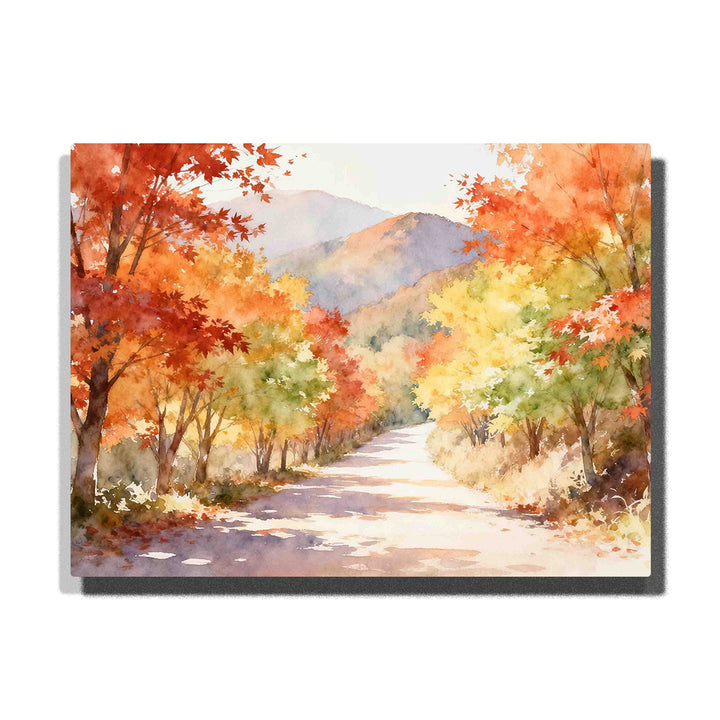 Paint by Numbers：Maple Leaf Path