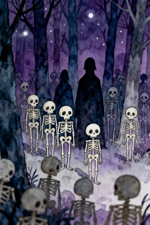 Paint by Numbers：Moonlit Bone Parade