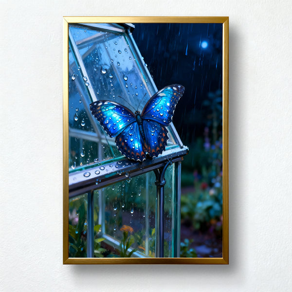 Moonlit Rain Butterfly Paint by Numbers Kit | PaintEasy