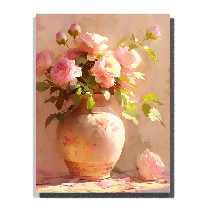 Mother’s Day Rose Vase – Mother’s Day Paint by Numbers Kit