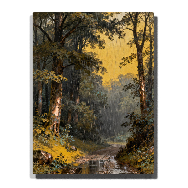 Paint by Numbers： Mountain Shower