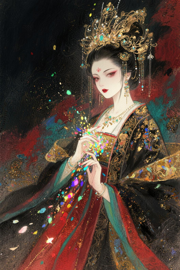 Paint by Numbers - Beneath the Golden Crown