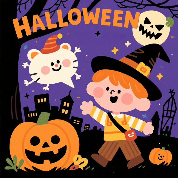 Paint by Numbers: Cuty Halloween