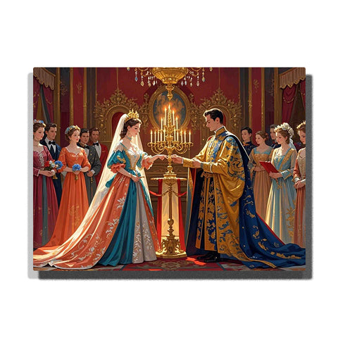 Royal Vows of Eternity – Paint by Numbers Kit