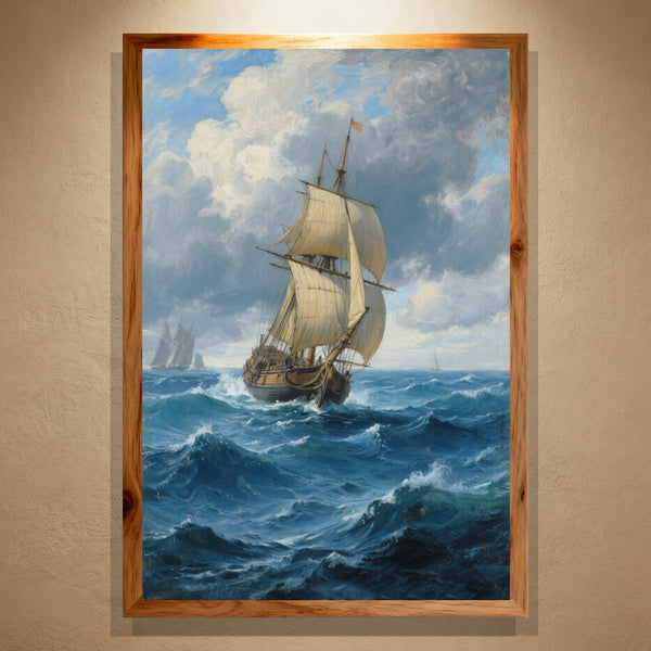 Sailing Beyond – Paint by Numbers Kit