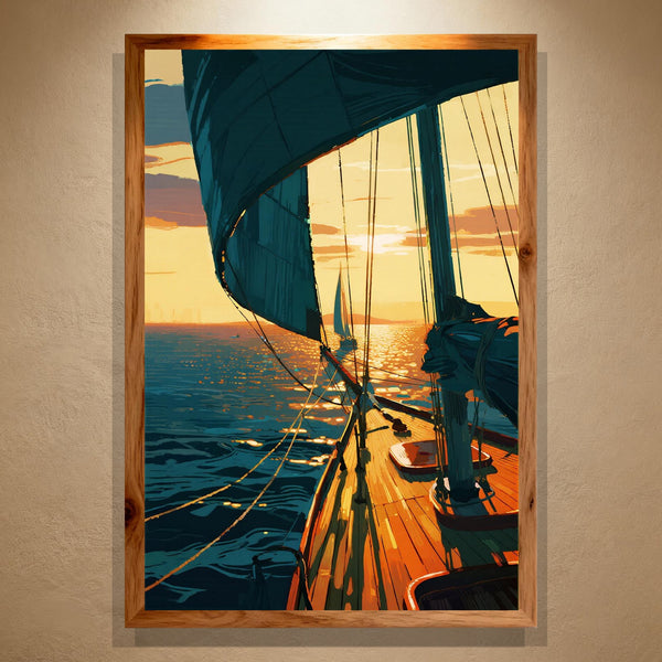 Sailing Horizon – Paint by Numbers Kit