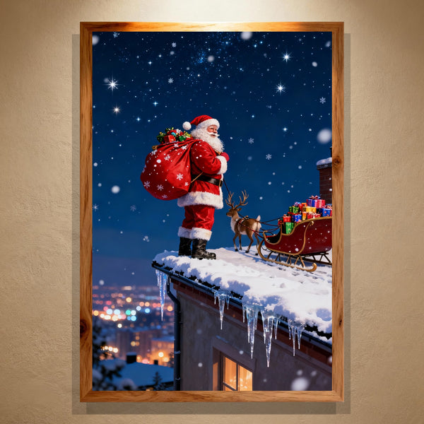 Paint by Numbers：Santa's Sleigh Ride