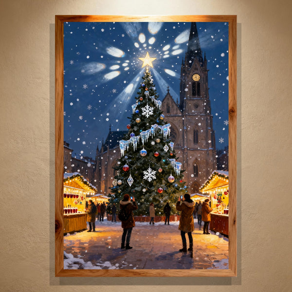 Paint by Numbers：Shining Christmas Star