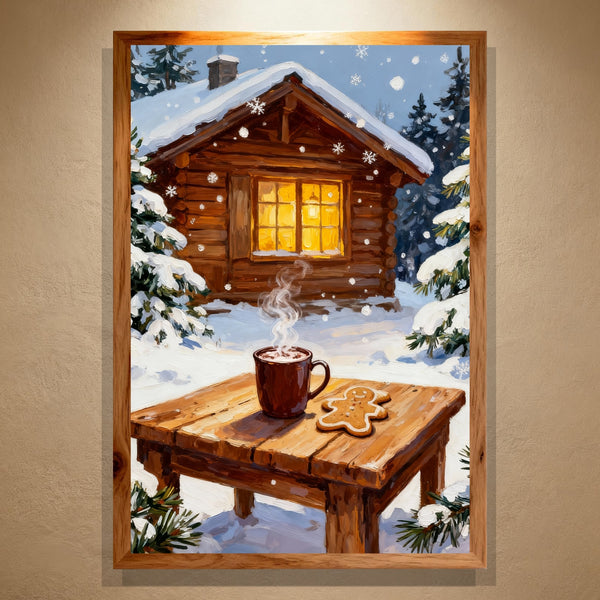 Paint by Numbers：Silent Night, White Christmas Snow