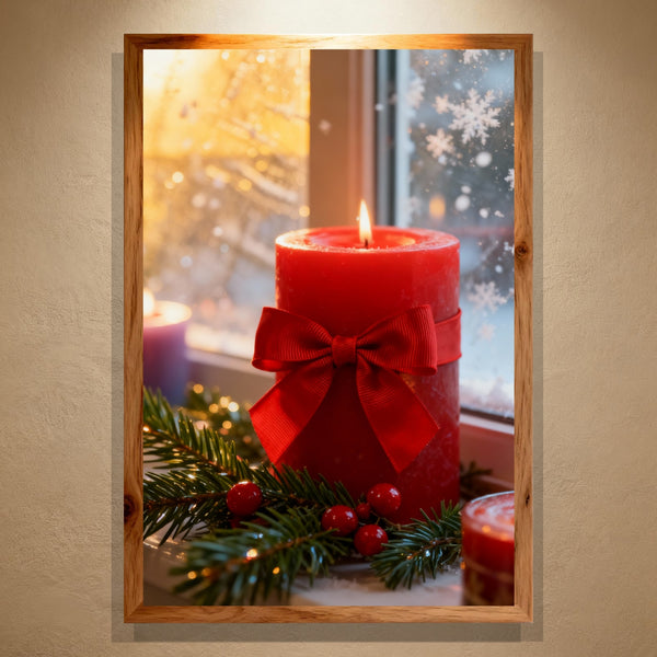 Paint by Numbers：Snowflakes on Window Glass